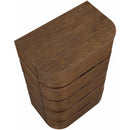  Color_Brown -- Meridian Annalise 5 Drawer Chest IMAGE 5