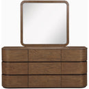  Color_Brown -- Meridian Annalise 9 Drawer Dresser IMAGE 8