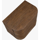  Color_Brown -- Meridian Annalise 3 Drawer Nightstand IMAGE 5