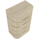  Meridian Annalise Natural Solid Wood Chest IMAGE 5