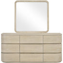  Color_Natural -- Annalise Natural Solid Wood Dresser IMAGE 8