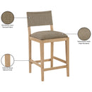  Color_Brown -- Meridian Avon Counter Height Stool IMAGE 9
