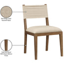  Color_Beige -- Meridian Avon Dining Chair IMAGE 10