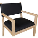  Color_Black -- Meridian Avon Arm Chair IMAGE 6