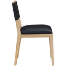  Color_Black -- Meridian Avon Dining Chair IMAGE 4