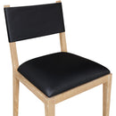  Color_Black -- Meridian Avon Dining Chair IMAGE 6