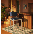  Meridian Avon Black Vegan Leather Counter Stool IMAGE 2