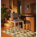  Color_Brown -- Avon Brown Vegan Leather Counter Stool IMAGE 2