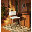 Color_Cream -- Avon Cream Vegan Leather Counter Stool IMAGE 2