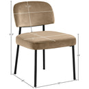  Color_Beige -- Meridian Zarelle Dining Chair IMAGE 7