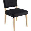  Color_Black -- Meridian Varinelle Dining Chair IMAGE 6