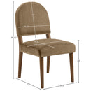 Color_Beige -- Meridian Varinelle Dining Chair IMAGE 9