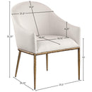  Color_Beige -- Meridian Ferro Arm Chair IMAGE 7