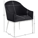  Color_Black -- Meridian Ferro Arm Chair IMAGE 7