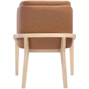  Color_Cognac -- Meridian Navo Dining Chair IMAGE 5