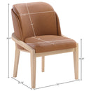  Color_Cognac -- Meridian Navo Dining Chair IMAGE 9