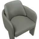  Color_Olive -- Vanda Olive Vegan Leather Upholstered Dining Chair IMAGE 6