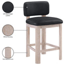  Color_Black -- Meridian Paloma Counter Height Stool IMAGE 9