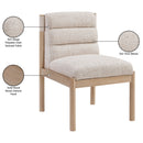  Color_Beige -- Meridian Eloura Dining Chair IMAGE 8