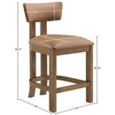  Color_Cognac -- Meridian Lavrin Counter Height Stool IMAGE 8