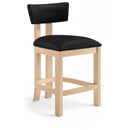  Color_Black -- Meridian Lavrin Counter Height Stool IMAGE 1