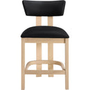  Color_Black -- Meridian Lavrin Counter Height Stool IMAGE 2