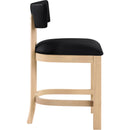  Color_Black -- Meridian Lavrin Counter Height Stool IMAGE 3