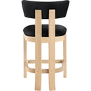  Color_Black -- Meridian Lavrin Counter Height Stool IMAGE 4