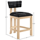  Color_Black -- Meridian Lavrin Counter Height Stool IMAGE 7