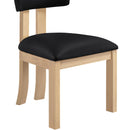  Color_Black -- Meridian Lavrin Dining Chair IMAGE 5