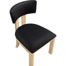  Color_Black -- Meridian Lavrin Dining Chair IMAGE 6