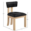  Color_Black -- Meridian Lavrin Dining Chair IMAGE 7