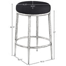  Color_Black -- Meridian Ferro Counter Height Stool IMAGE 4