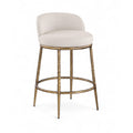  Color_Beige -- Meridian Ferro Counter Height Stool IMAGE 1