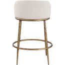  Color_Beige -- Meridian Ferro Counter Height Stool IMAGE 5