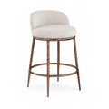  Color_Beige -- Meridian Ferro Counter Height Stool IMAGE 1
