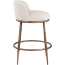  Color_Beige -- Meridian Ferro Counter Height Stool IMAGE 4