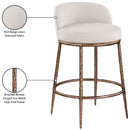  Color_Beige -- Meridian Ferro Counter Height Stool IMAGE 8