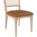 Color_Cognac -- Meridian Atrium Dining Chair IMAGE 7
