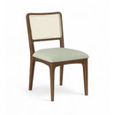  Color_Mint -- Atrium Mint Vegan Leather Upholstered Dining Chair IMAGE 1