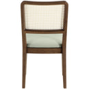  Color_Mint -- Atrium Mint Vegan Leather Upholstered Dining Chair IMAGE 5