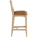  Color_Cognac -- Meridian Atrium Counter Height Stool IMAGE 4