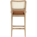  Color_Cognac -- Meridian Atrium Counter Height Stool IMAGE 5