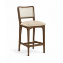  Color_Beige -- Meridian Atrium Counter Height Stool IMAGE 1