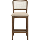  Color_Beige -- Meridian Atrium Counter Height Stool IMAGE 2