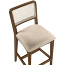  Color_Beige -- Meridian Atrium Counter Height Stool IMAGE 6