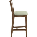  Color_Mint -- Atrium Mint Vegan Leather Upholstered Counter Stool IMAGE 4