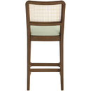  Color_Mint -- Atrium Mint Vegan Leather Upholstered Counter Stool IMAGE 5