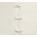  Color_Cream -- Andie Cream Vegan Leather Upholstered Dining Chair IMAGE 7