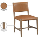  Color_Cognac -- Meridian Andie Dining Chair IMAGE 10